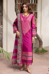 3-PC Unstitched Embroidered Lawn Andaaz By Charizma | CAD6-01