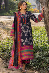 3-PC Unstitched Printed Lawn C-Prints By Charizma | CP5-14