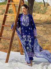 3-PC Unstitched Embroidered Jacquard Lawn By Zainab Chottani | Viola 13