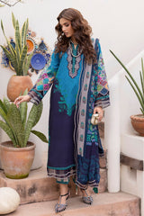 3-PC Unstitched Embroidered Lawn Andaaz By Charizma | CAD6-03