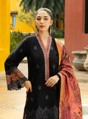 Unstitched 3Pc Chikankari 25 By Zainab Chottani | Selah - 5A