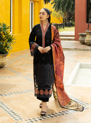 Unstitched 3Pc Chikankari 25 By Zainab Chottani | Selah - 5A