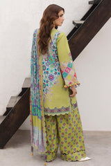 3-PC Unstitched Embroidered Lawn Andaaz By Charizma | CAD6-10