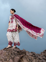 3-PC Unstitched Chikankari Jacquard By Zainab Chottani | Rivya