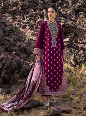 3-PC Unstitched Chikankari Jacquard By Zainab Chottani | Aylin