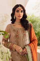 DJ4-02 - 3-PC Unstitched Embroidered Dastan-E-Jashan by Charizma Premium