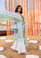 Amani (B) | 3PC Unstitched Lawn Siraa By Sadaf Fawad Khan