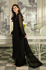 3-PC Unstitched Embroidered Suit Dehleez By Raeesa Premium | Dl 1035