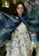 3-PC Unstitched Digital Printed Lawn Signature By Elaf | CELINE