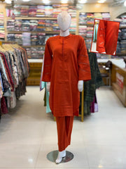 2-PC Stitched Lawn Suit | ST-18