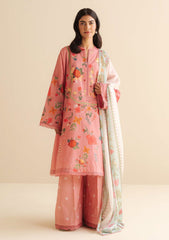 3-PC Unstitched Printed Lawn Coco By Zara Shahjahan | NYRA-5B