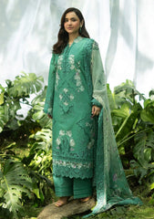 3-PC Unstitched Embroidered Luxury Lawn By Elaf | ELQ-2A