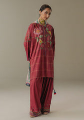 3-PC Unstitched Digital printed Linen Amber Days By Zara Shahjahan | 5B