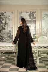 3-PC Unstitched Embroidered Suit Dehleez By Raeesa Premium | Dl 1035