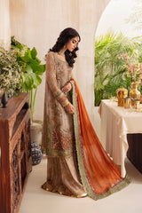 DJ4-02 - 3-PC Unstitched Embroidered Dastan-E-Jashan by Charizma Premium