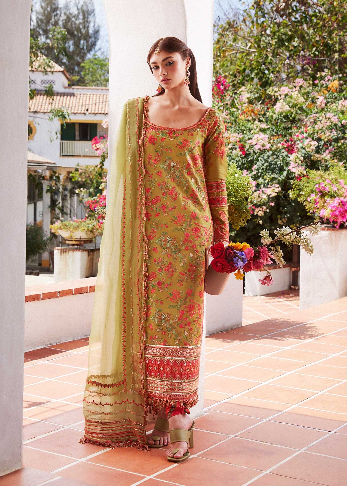 SORBET | 3PC Unstitched Eid Luxury Lawn By Hussain Rehar