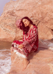 Calah (A) | 3PC Unstitched Lawn Siraa By Sadaf Fawad Khan