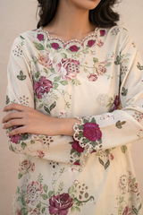 Unstitched 3-PC Embroidered Festive Lawn Eid Edit By Iznik EFL-05