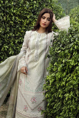 PS-11 RINNAH | 3PC Unstitched Suit Embroidered Festive Lawn By Qalamkar