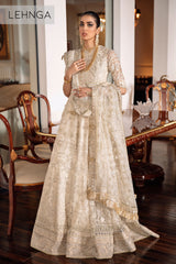 3-PC Unstitched Embroidered Chiffon By Baroque | CH09-05