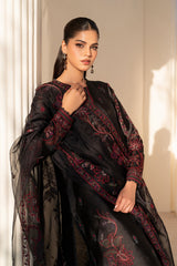 3-PC Unstitched Embroidered Jacquard Exclusive Formals by Iznik | UE-434