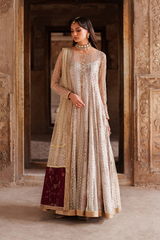 3-PC Unstitched Printed Charmeuse Printed Formals By Iznik | UE-548