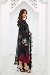 3-Pc Charizma Print Melody Printed Lawn With Embroidered Chiffon Dupatta PM4-16