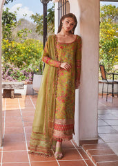 SORBET | 3PC Unstitched Eid Luxury Lawn By Hussain Rehar