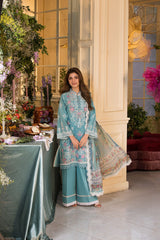 Unstitched 3-PC Embroidered Lawn Vital Collection By Sobia Nazir - VT25-3A