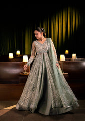 Formal Handwork Unstitched - 3 Piece Organza - Poly Net MOONVEIL By ELAF SERENADE