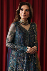 3-PC Unstitched Embroidered & Hand Embellished Jhoomro By Nureh | NL-84 Resham