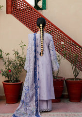 3-PC Unstitched Embroidered Lawn Ek Fasana By Kahf | KLB-7B NAZNEEN