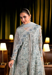 Formal Handwork Unstitched - 3 Piece Organza - Poly Net LUMIERE By ELAF SERENADE