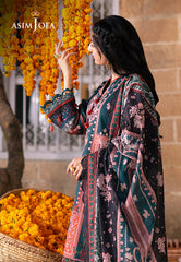 AJAR-13 - 3Piece - Aira Summer Print Collection By Asim Jofa