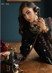 3-PC Unstitched Embroidered Maya Lawn By Nureh | NS-153