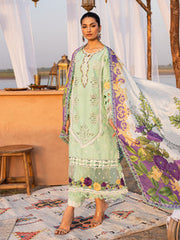 JL-04 | 3 PC Unstitched Luxury Lawn Janan By Paristay