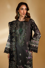 Unstitched 3-PC Embroidered Silk Edit By Nureh S-24