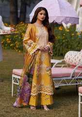 ELE-12A SONA | 3PC Unstitched Lawn EID EDIT By Elaf Premium