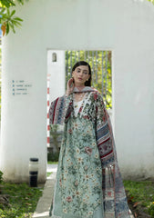 3-PC Unstitched Digital Printed Lawn Santorini By Elaf Premium | EPN-6B