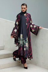 Digital Printed Viscose Silk Shirt & Trouser by Baroque