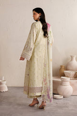 3-PC Unstitched Embroidered Festive Lawn By Iznik | IBE-08