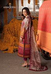 AJAR-04 - 3Piece - Aira Summer Print Collection By Asim Jofa