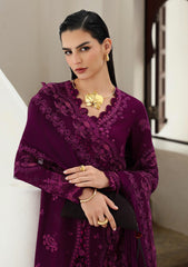 3-PC Unstitched Linen Embroidered Qline By Qalamkar | VEYRAН