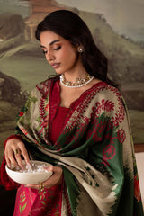 3-PC Unstitched Linen Signature Prints By Nureh | SP-175