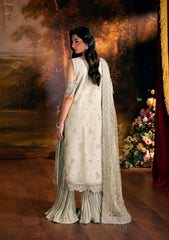 Formal Handwork Unstitched - 3 Piece Organza - Poly Net ELYSIA By ELAF SERENADE