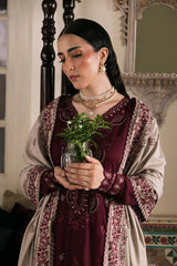 3-PC Unstitched Embroidered Marina Twill By Nureh | NE-176
