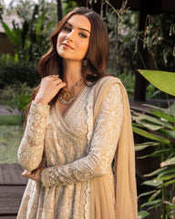 Unstitched 3-PC Embroidered Zinnia Luxury Lawn By Faiza Saqlain | Ilima