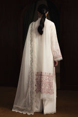 3-PC Unstitched Embroidered Pima Lawn Satori By Zara Shahjahan | HOSHIMI - D12