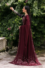 3-PC Unstitched Embroidered Marina Twill By Nureh | NE-179