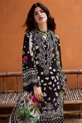 3-PC Unstitched Embroidered And Printed Viscose Gardenia by Nureh | NWG-90